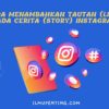 Cara Menambahkan Tautan (Link) Pada Cerita (Story) Instagram