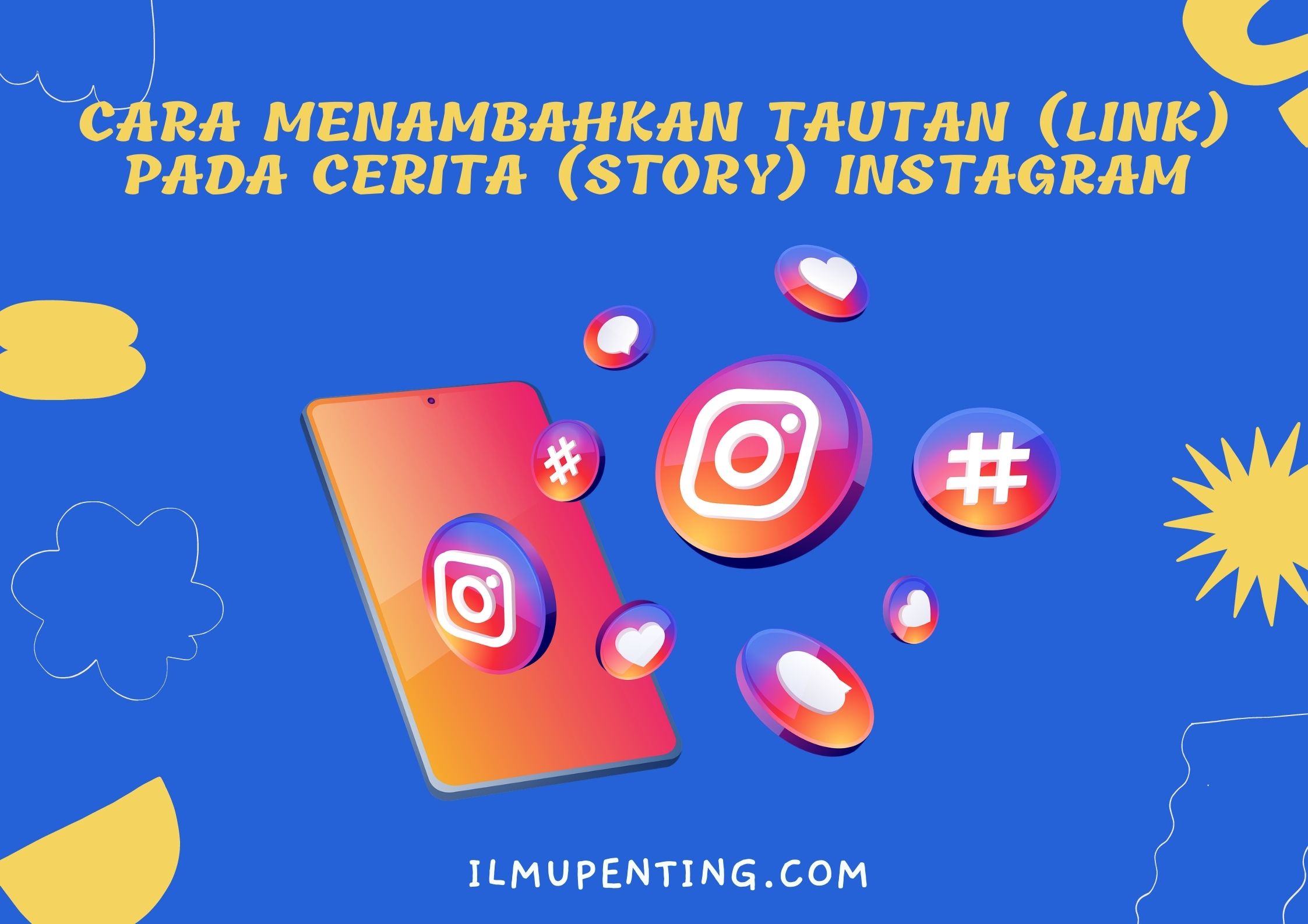 Cara Menambahkan Tautan (Link) Pada Cerita (Story) Instagram