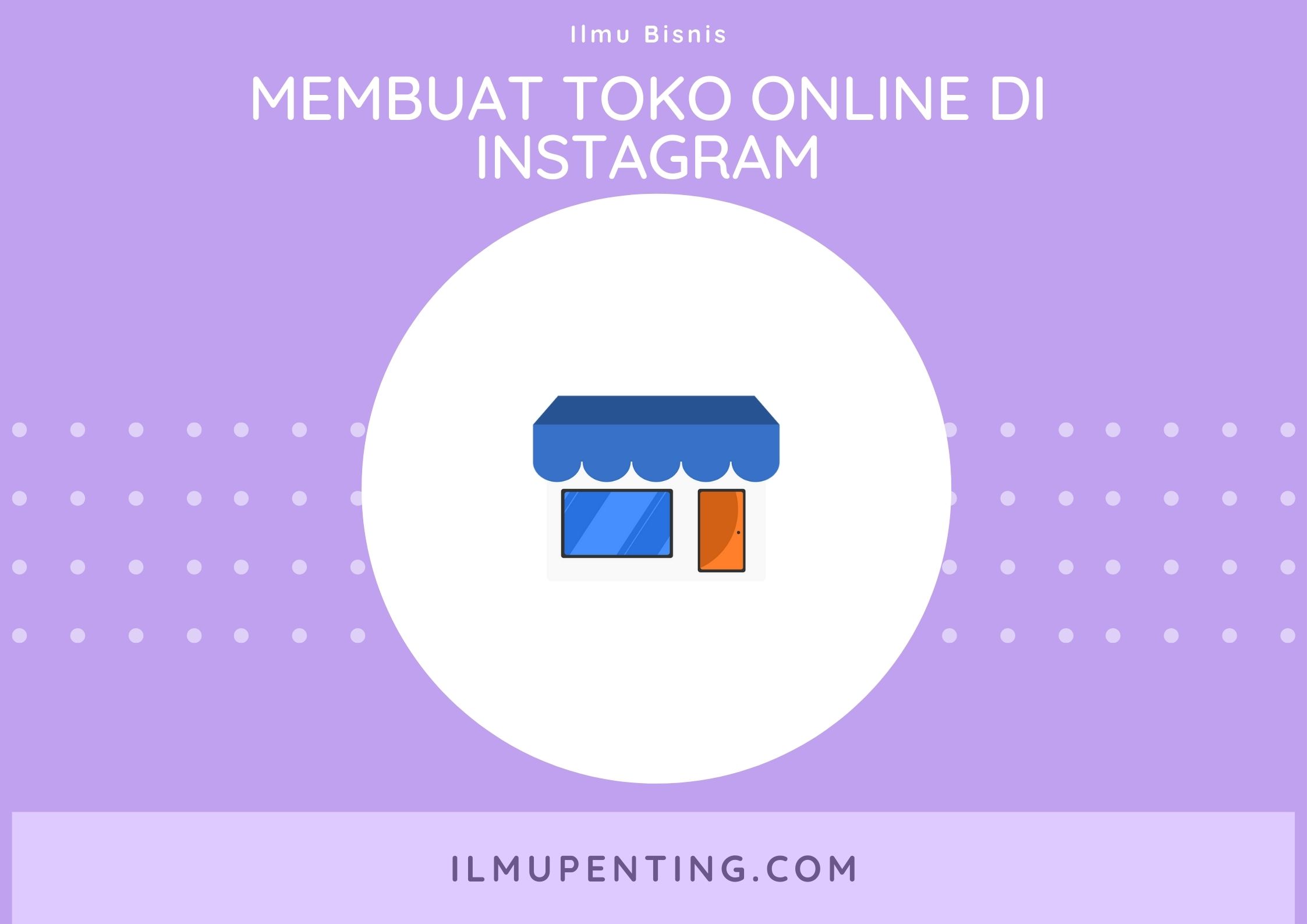 Membuat toko online di instagram