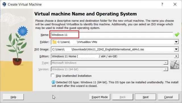 Membuat Virtual Machine Windows 11 di VirtualBox