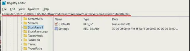 Membuka Entri di Registry Editor