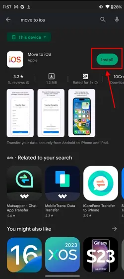 Download Aplikasi Move to iOS